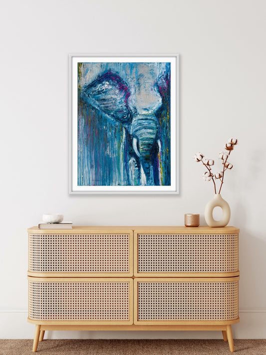 Elephant - Fine Art paper print