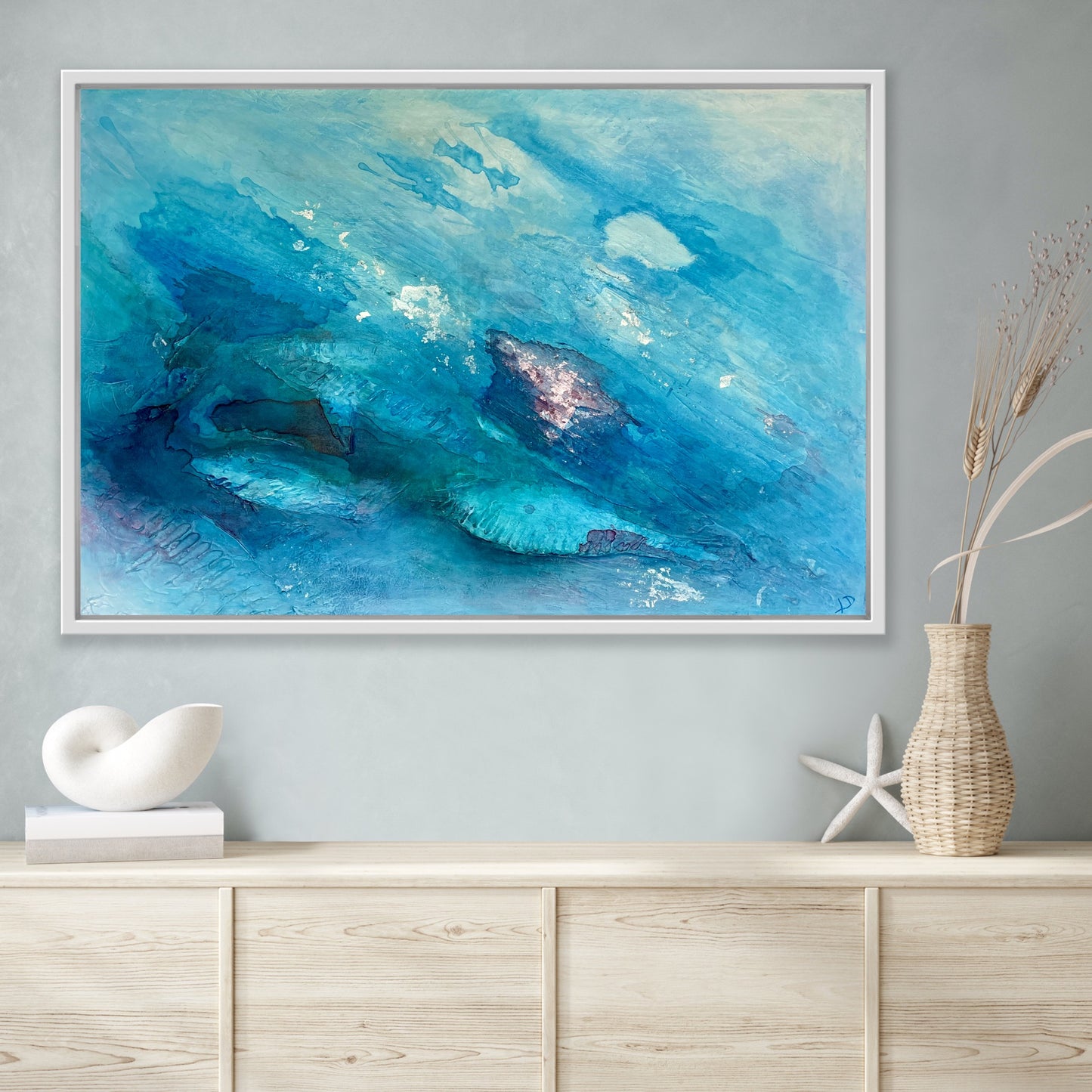 MARINE MELODIES - 91x61cm/ 36x24inch - Original Painting - send a message to discuss pricing and to purchase