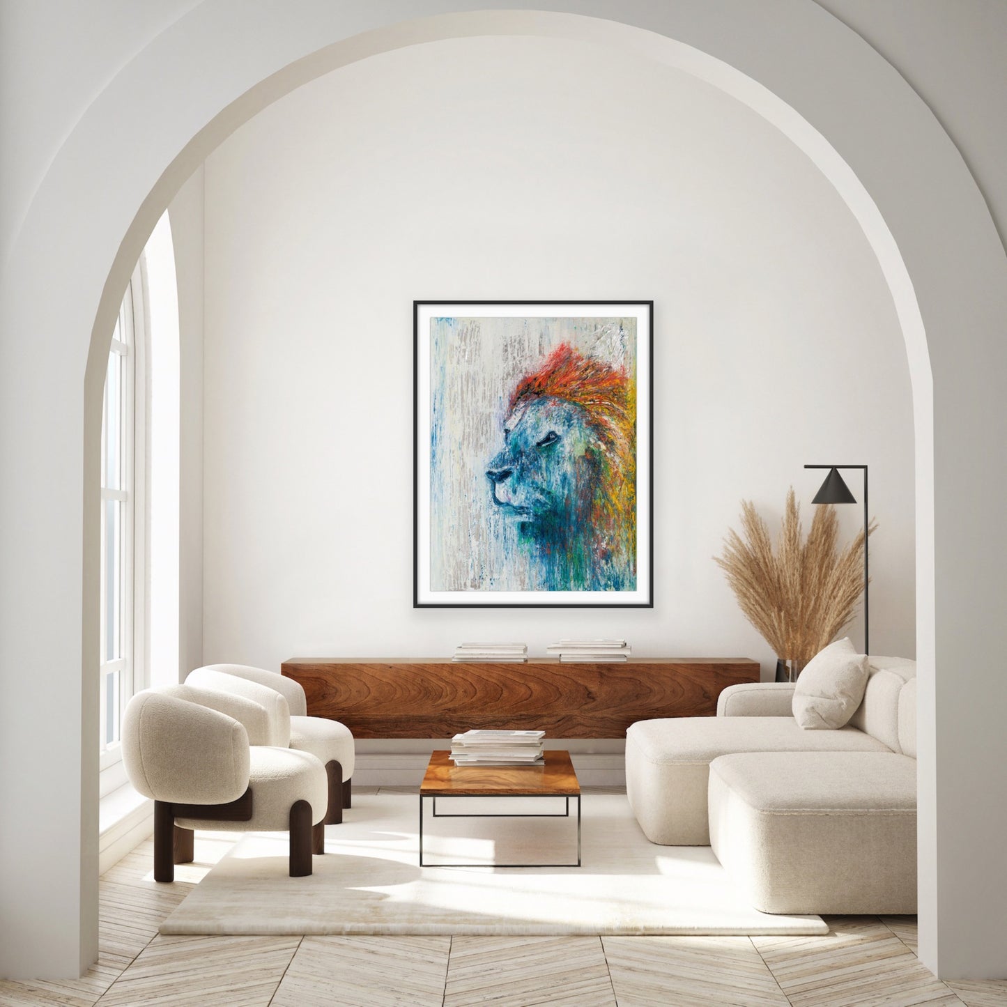 Lion (2022) - Fine Art paper print