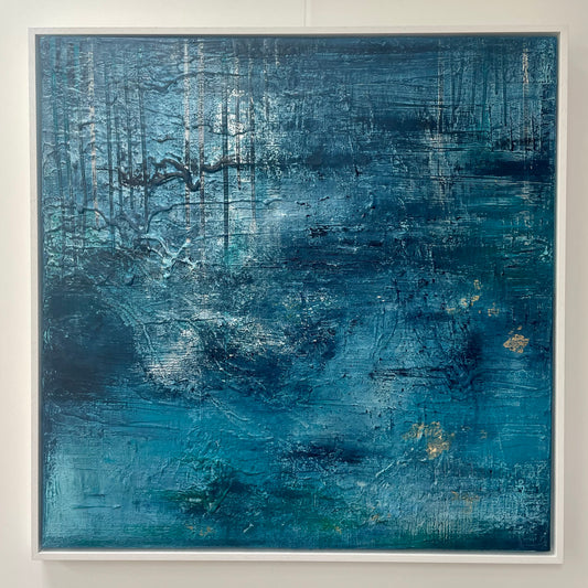 A COOLING PLACE II - 70x70cm - Original Painting