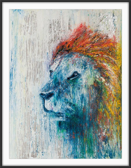 Lion (2022) - Fine Art paper print