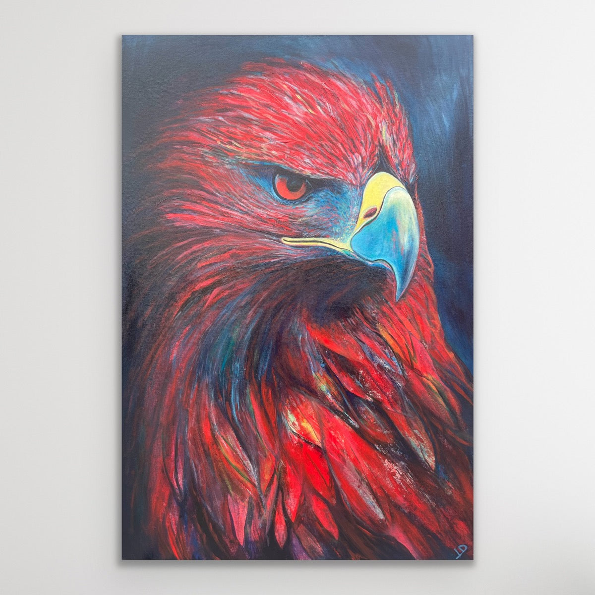 Eagle’s Blaze- Gallery Wrapped canvas print