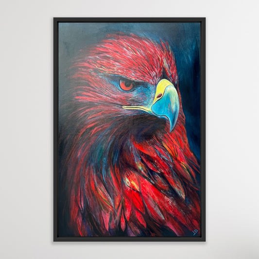 EAGLE’S BLAZE - 91x61cm - Original Painting