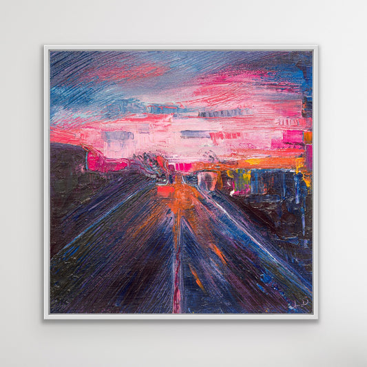 ONLY AT TWILIGHT (2021) - 30 x 30cm