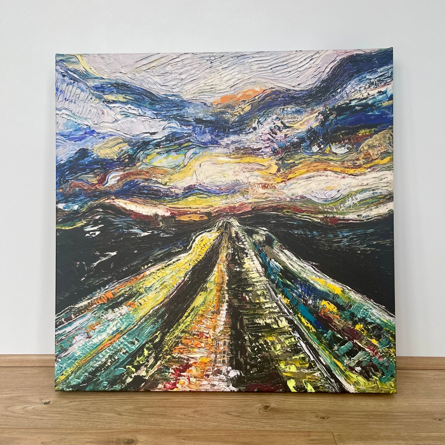 Road to your Dreams (2020) - Gallery Wrapped Canvas print - Luca Domiro Art Gallery