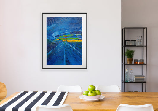 SPARK IN THE SKY (2021) - Fine Art paper print - Luca Domiro Art Gallery